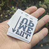 "Fill Me Up" Temporary Tattoo