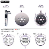 Eternal Sovereign Stainless Steel Chastity Cage