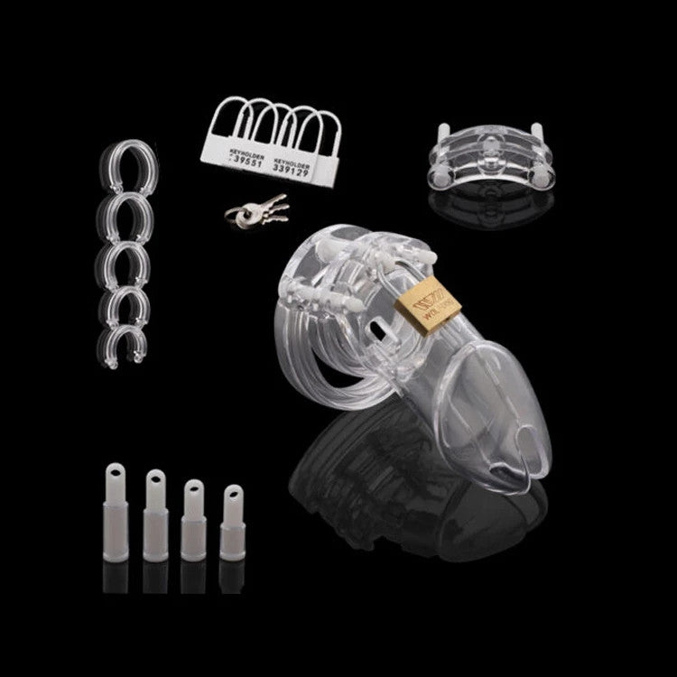 Plastic Chastity Cage Small & Large