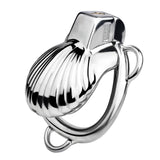 Ribbed Titan Premium Chastity Cage