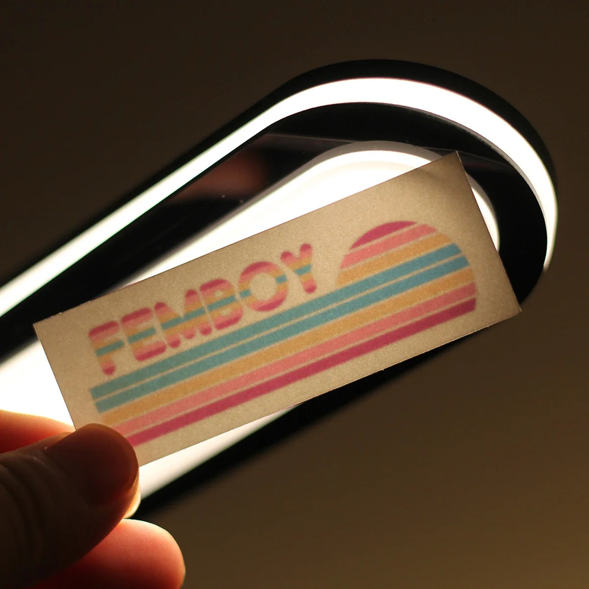 "Femboy" Temporary Tattoo