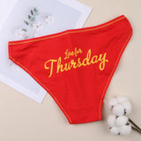 7 Pcs Sexy Cotton Weekly Panties