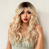 Golden Glow Synthetic Wig