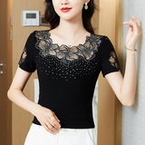 Sophisticated Lace Tee