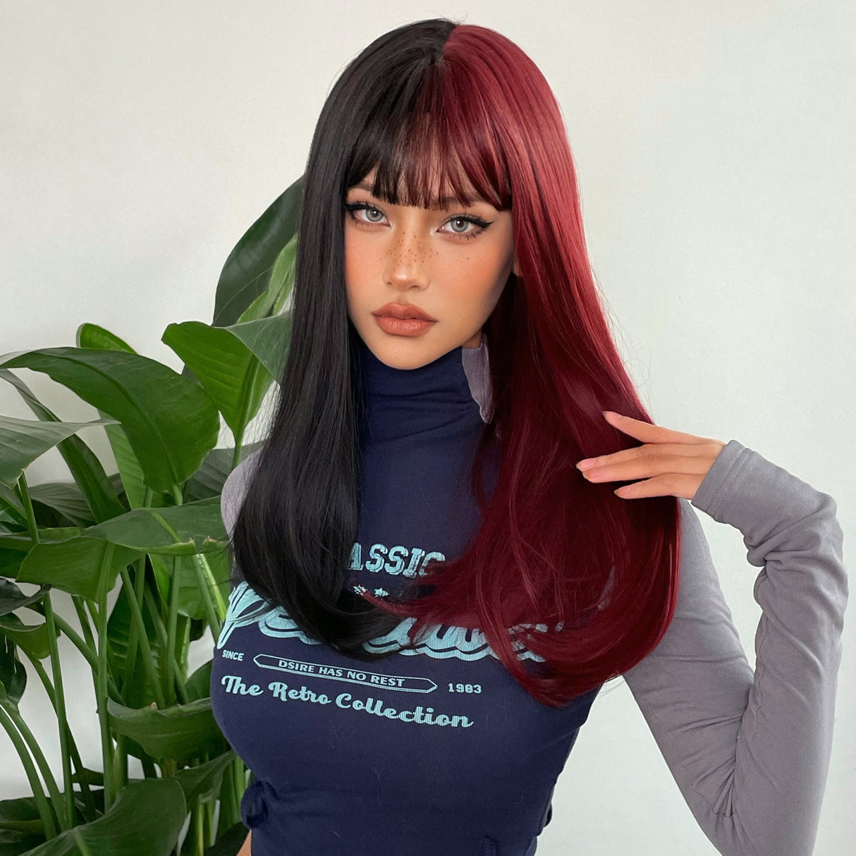 Split Siren Synthetic Wig