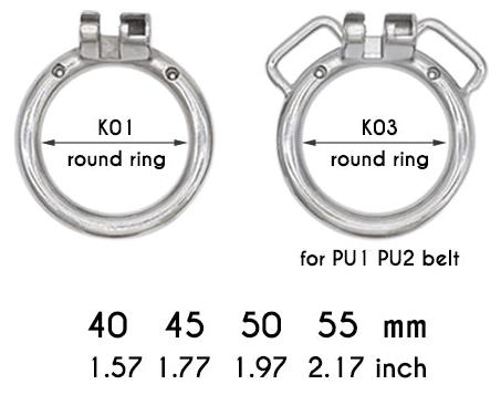 Stainless Mesh Chastity Cage