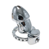 Adjustable Metal Alloy Chastity Cage