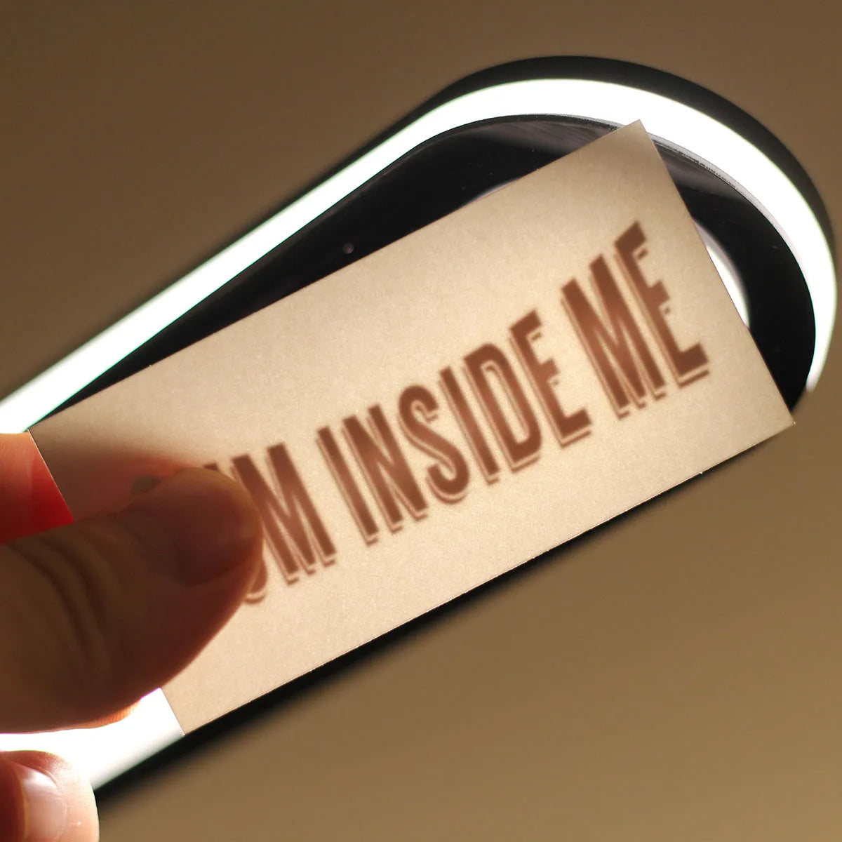 "Cum Inside Me" Temporary Tattoo