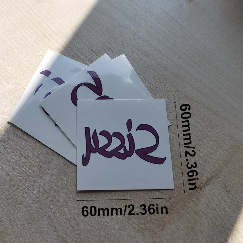 "Sissy" Temporary Tattoo