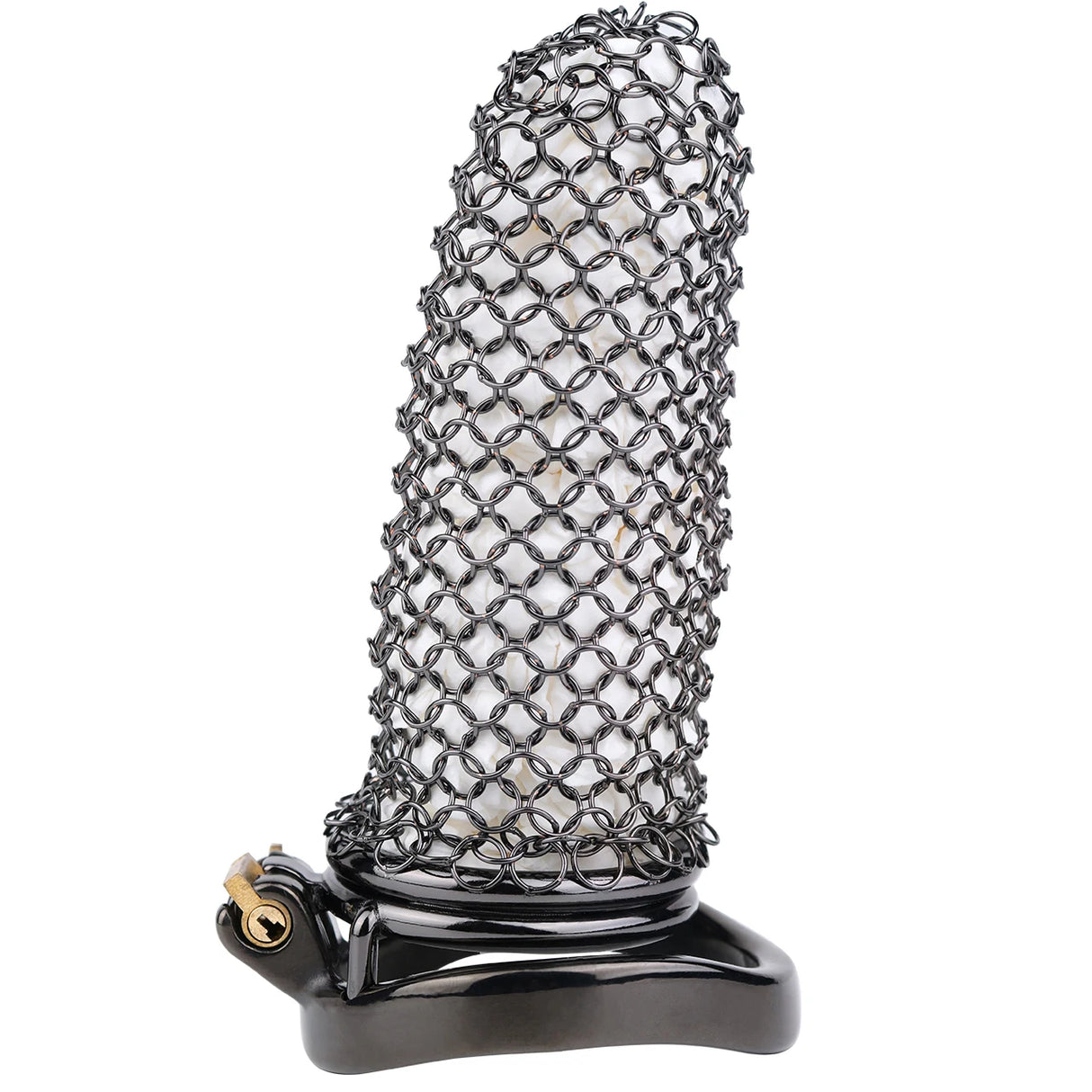 The Onyx Veil Chastity Cage