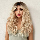 Golden Glow Synthetic Wig