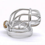 Steel Embrace Stainless Steel Chastity Cage