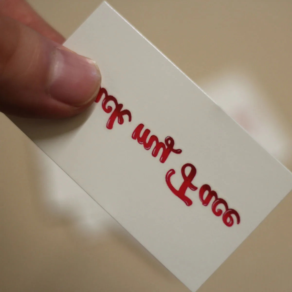 "Fuck My Face" Temporary Tattoo