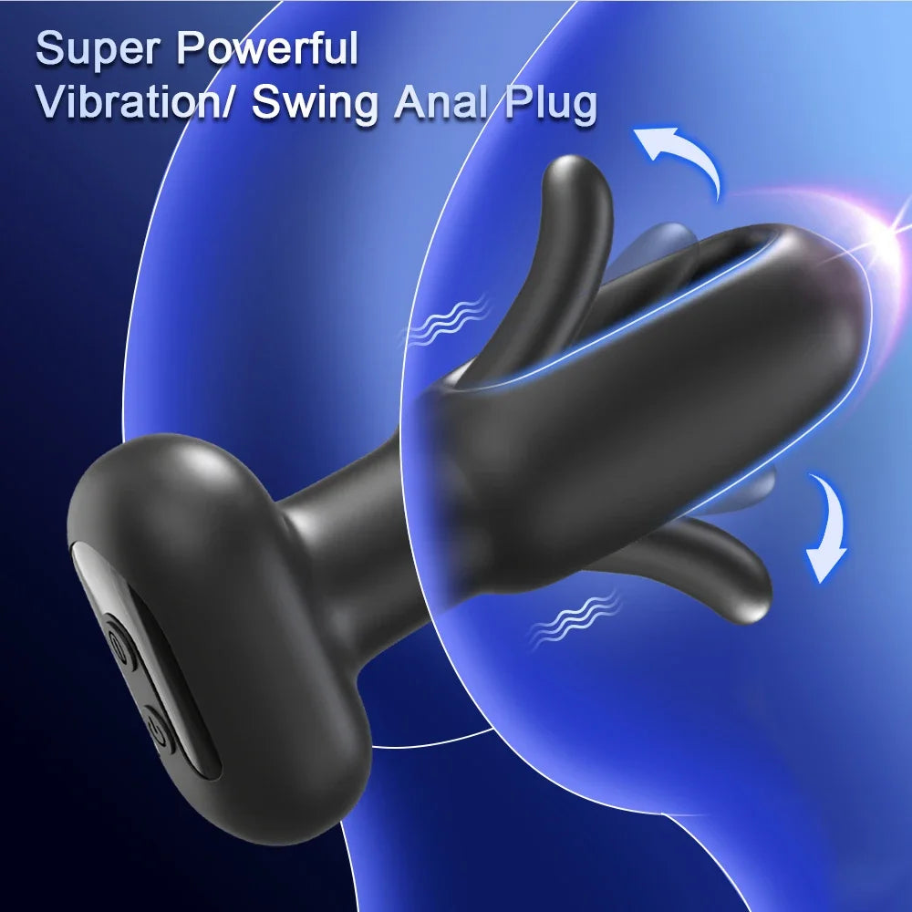 Anal Butt Plug Prostate Massager APP or Remote