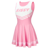 SISSY Sleeveless Cheerleader Uniform