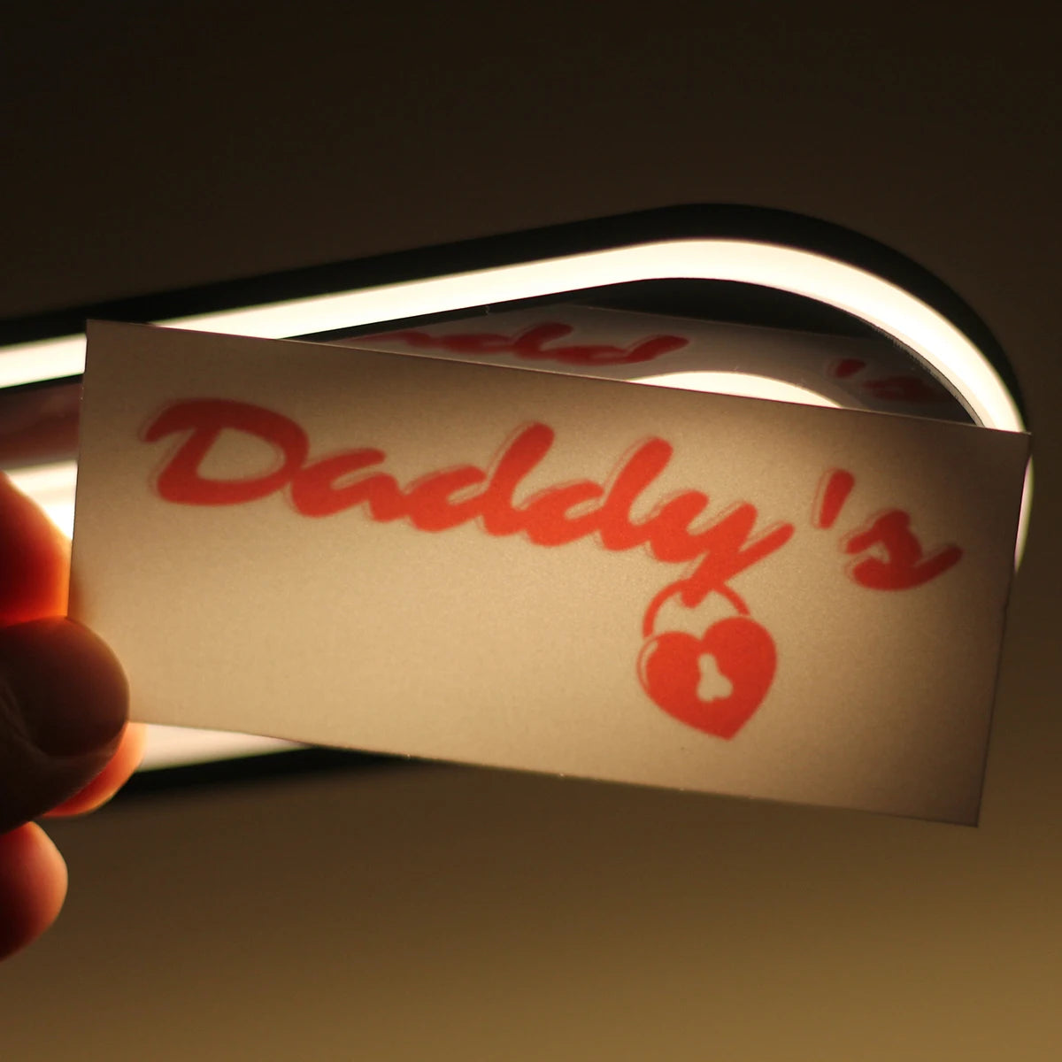 "Daddy's" Temporary Tattoo