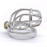 Steel Embrace Stainless Steel Chastity Cage