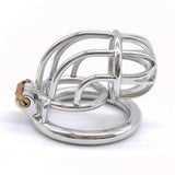 Steel Embrace Stainless Steel Chastity Cage