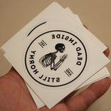 "Dead Inside Still Horny" Temporary Tattoo