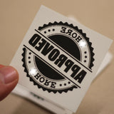 "Whore Approved" Temporary Tattoo