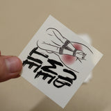 "Tie Me Up" Temporary Tattoo