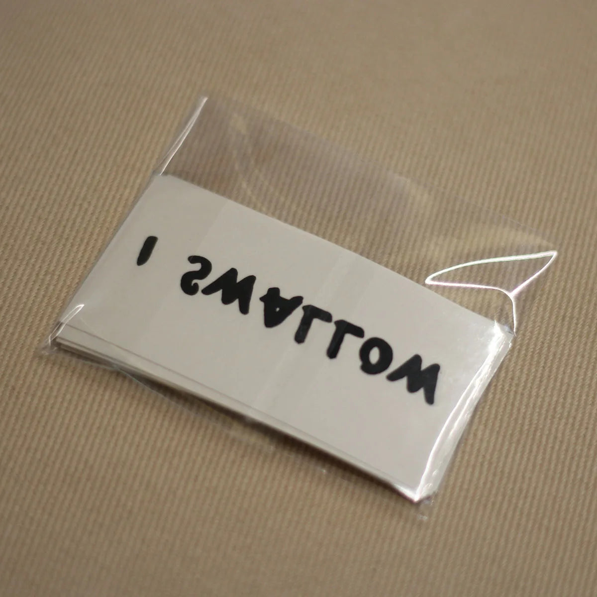 "I Swallow" Temporary Tattoo