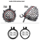 Iron Lattice Premium Chastity Cage