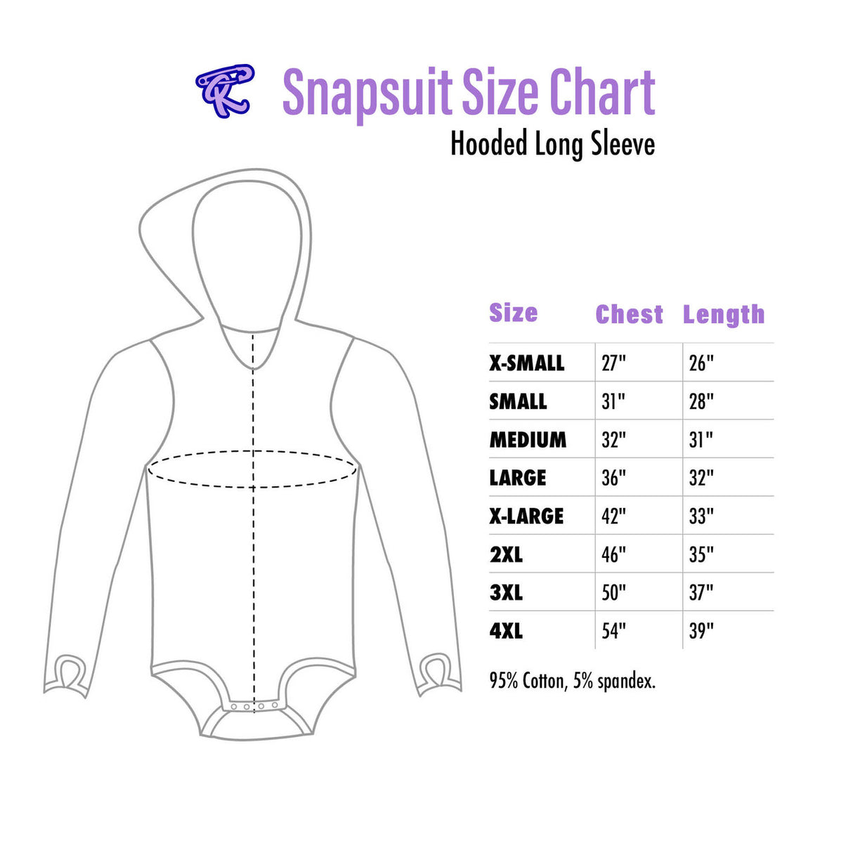 Rearz Lil Bella Hooded Adult Bodysuit