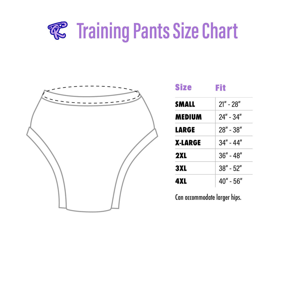 Princess Pink Adult Training Pants