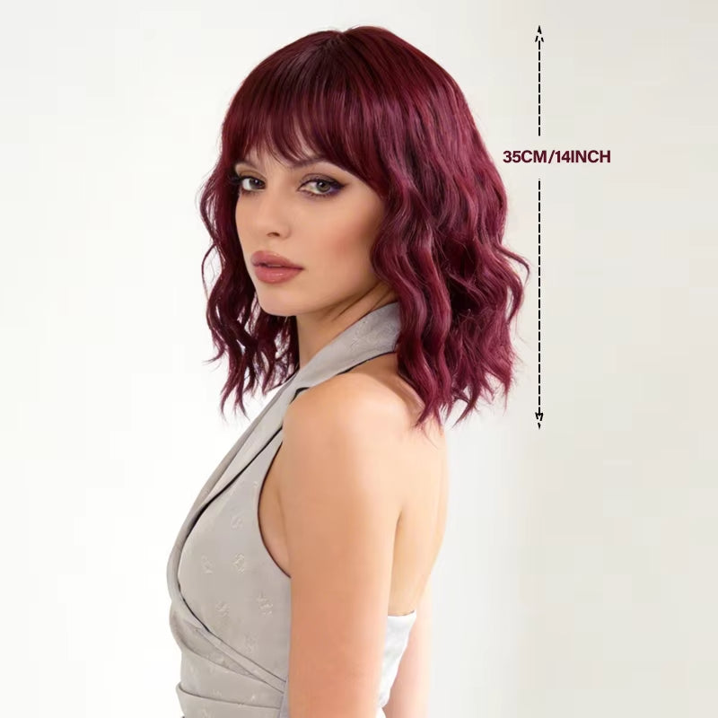 Claret Curl Synthetic Wig