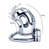 Zephyr Stainless Steel Chastity Cage