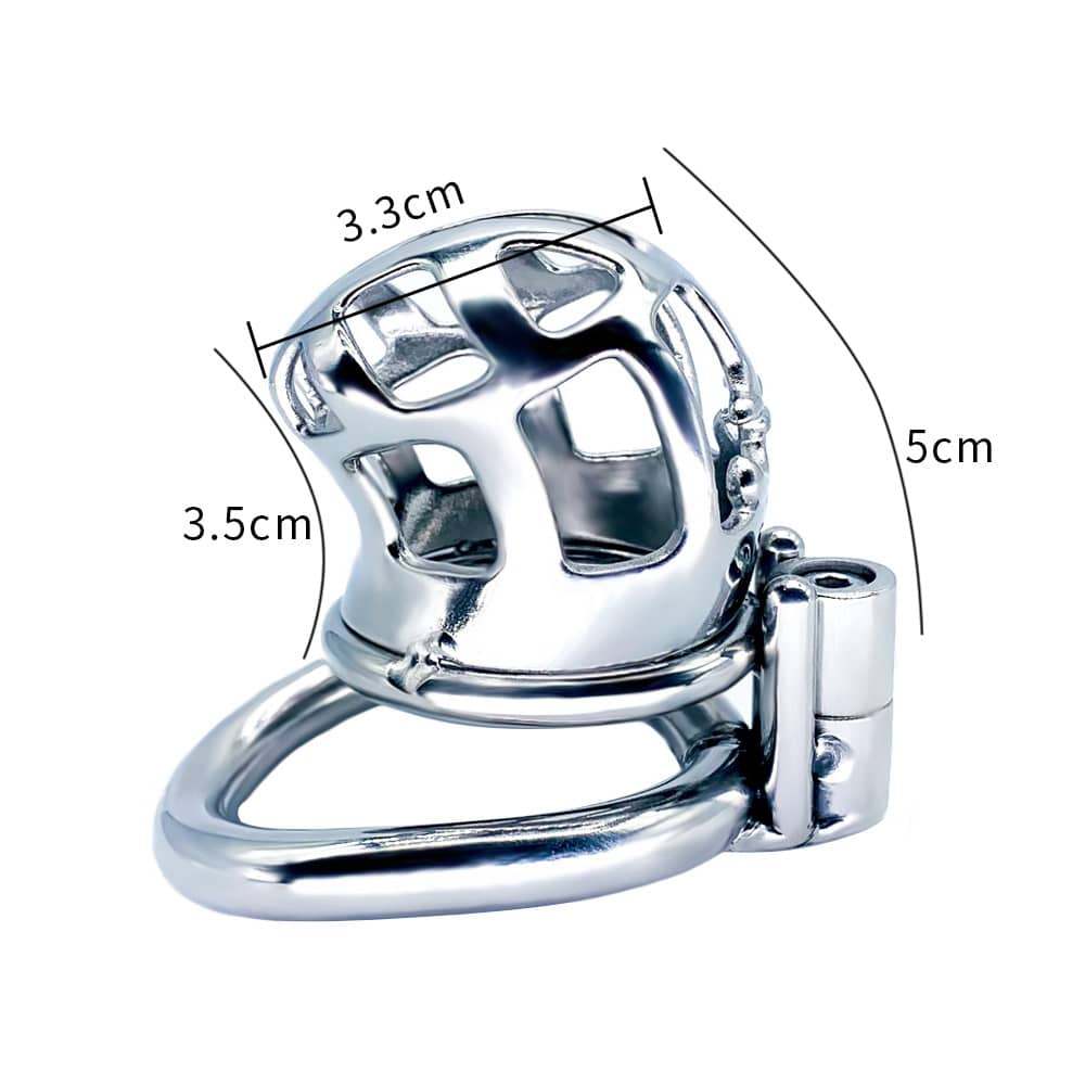 Zephyr Stainless Steel Chastity Cage