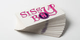 Sissy Boy Temporary Tattoo