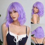 Amethyst Cut Synthetic Wig