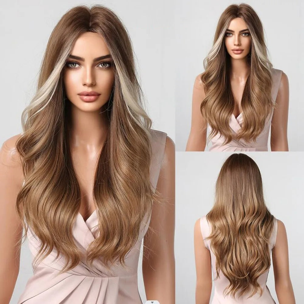 Bangin' Blonde Waves Synthetic Wig