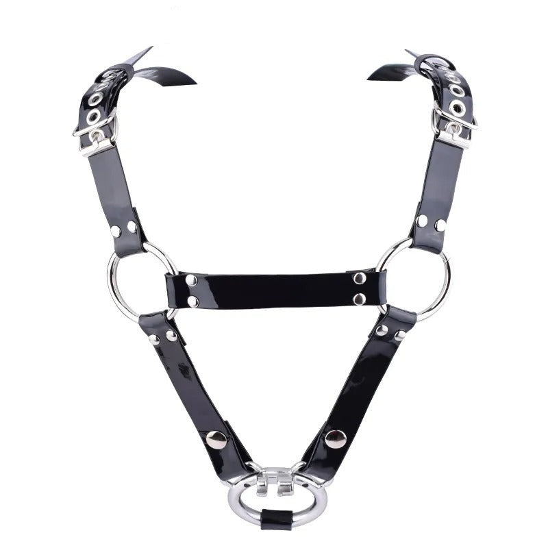 Chastity Cage Belt Harness