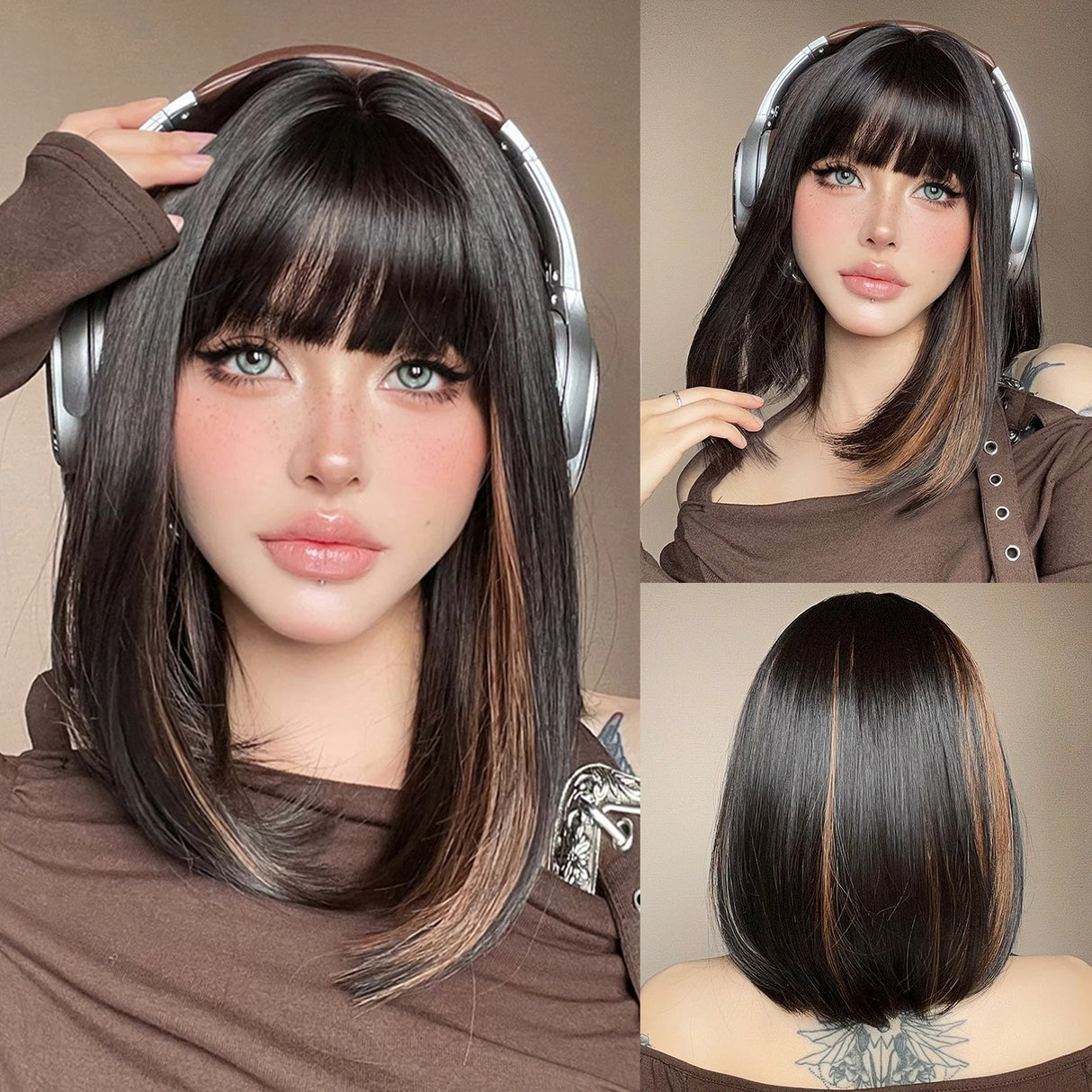 Midnight Whisper Synthetic Wig