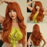 Fiery Cascade Synthetic Wig