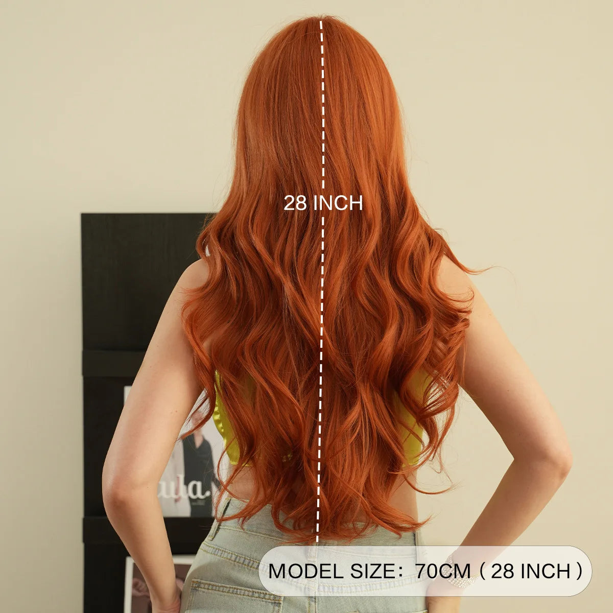 Fiery Cascade Synthetic Wig