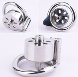 Power Round Metal Chastity Cage