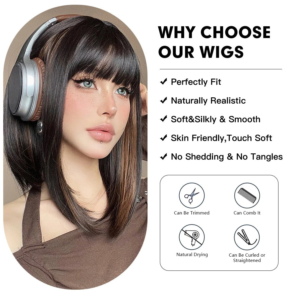 Midnight Whisper Synthetic Wig