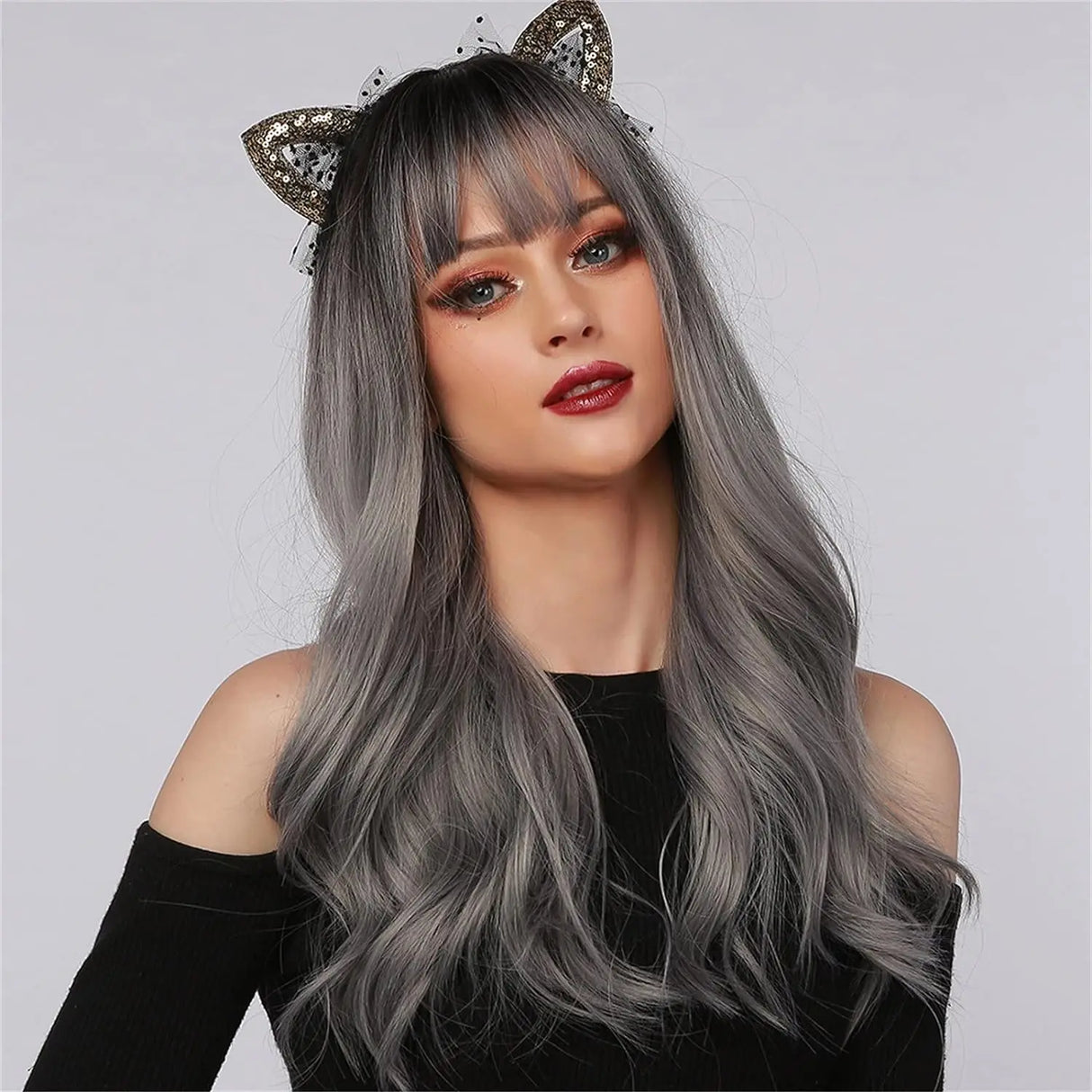 Silver Moon Synthetic Wig