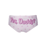 Yes Daddy Hearts Feminine Panties