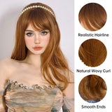 Chestnut Glow Synthetic Wig