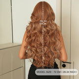 Honey Cascade Synthetic Wig