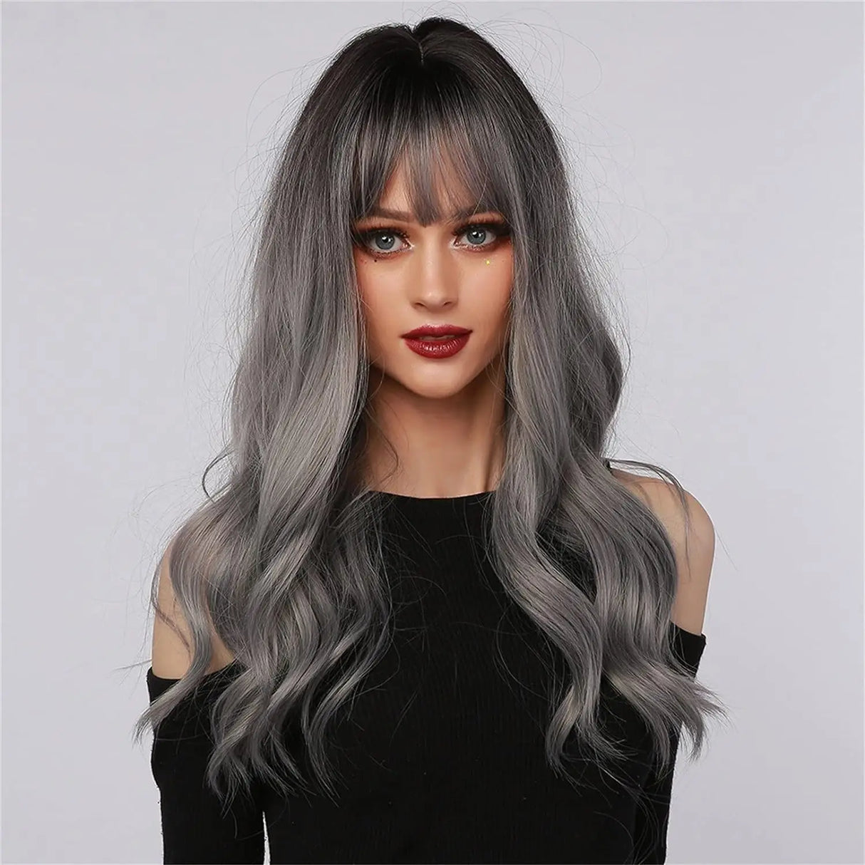 Silver Moon Synthetic Wig