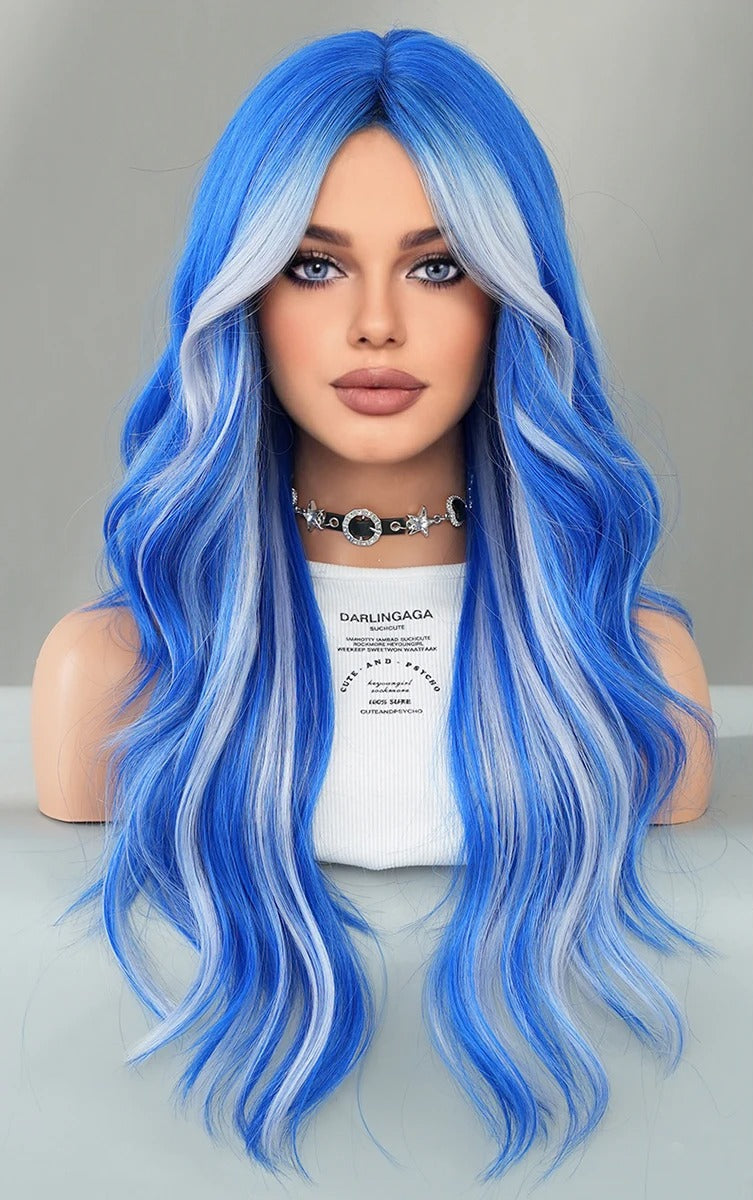 Azure Dream Waves Synthetic Wig