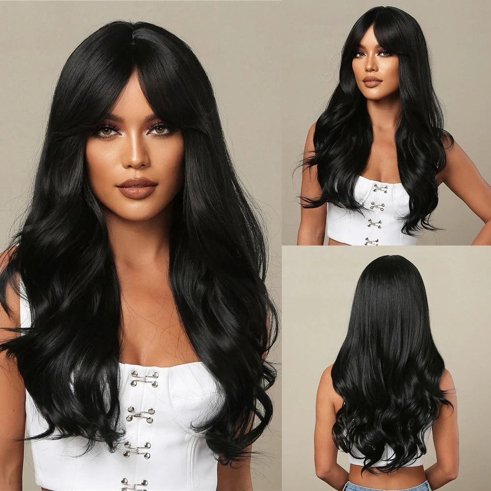 Black Velvet Synthetic Wig