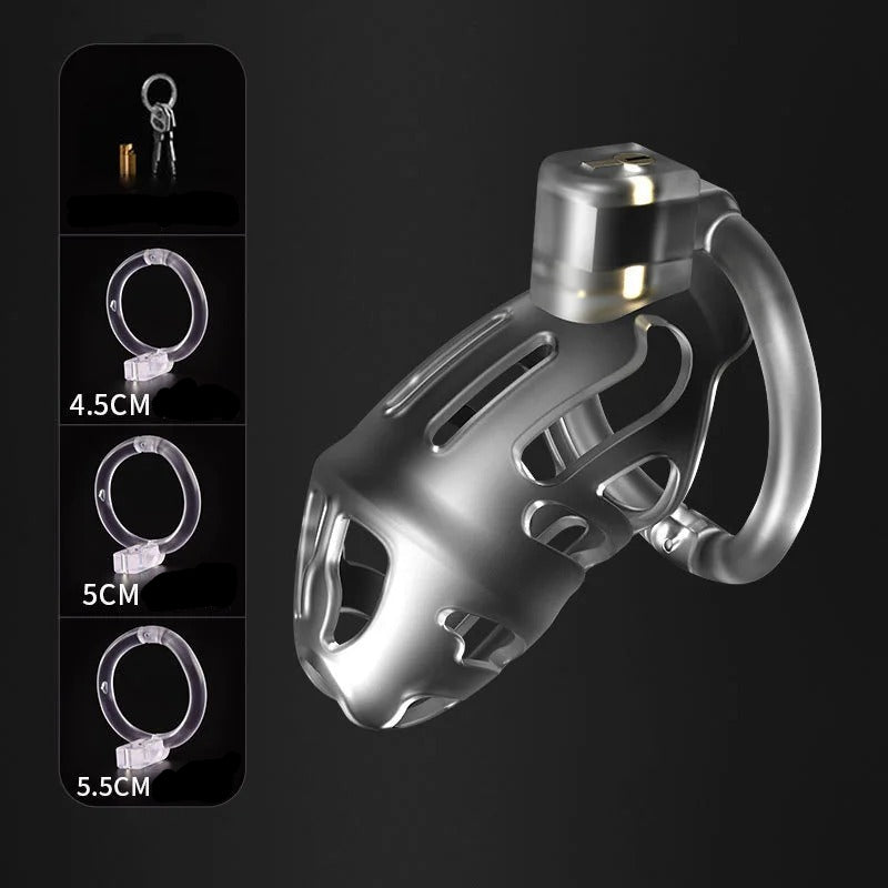 Shadow Eclipse Plastic Chastity Cage