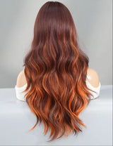 Sunset Serenade Waves Synthetic Wig